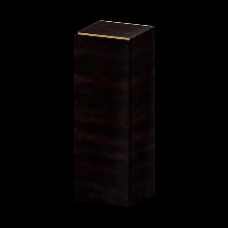 Burlington 15-in Wall Cabinet (W154215) in High Gloss Wenge