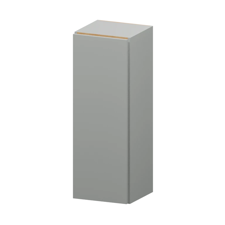 Auburn 15-in Wall Cabinet (W154215) in Solid Platinum