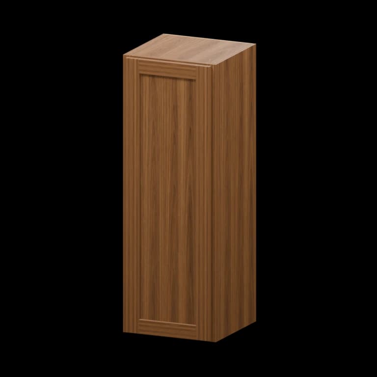 Fairview 15-in Wall Cabinet (W154215) in Walnut