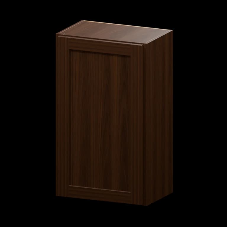 Fairview 18-in Wall Cabinet in Espresso