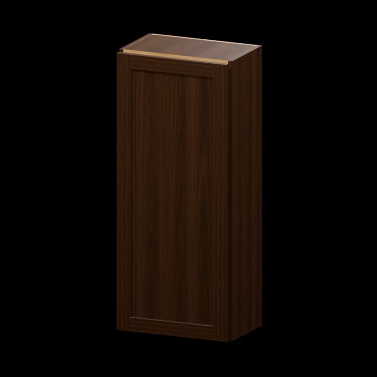 Centerville 18-in Wall Cabinet (W1842) in Espresso Shaker
