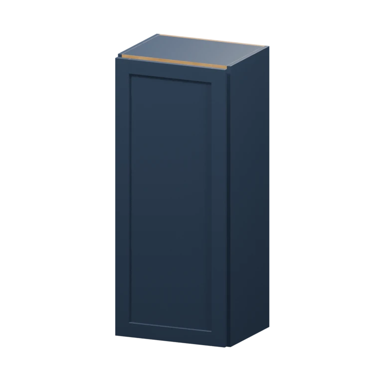Centerville 18-in Wall Cabinet (W184215) in Navy Blue