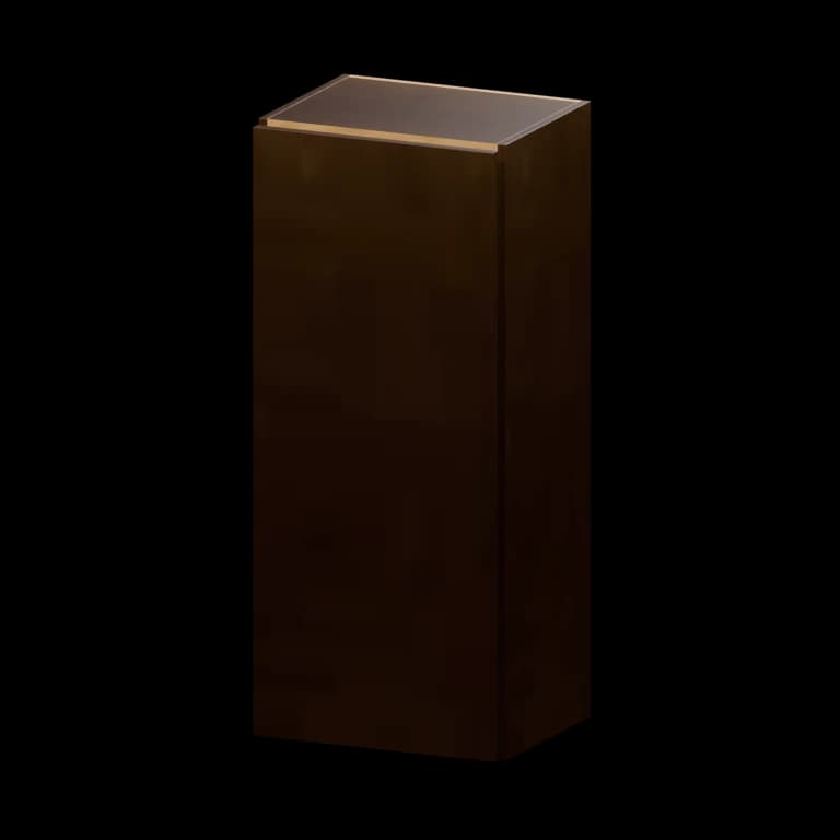 Auburn 18-in Wall Cabinet (W184215) in Dark Chocolate
