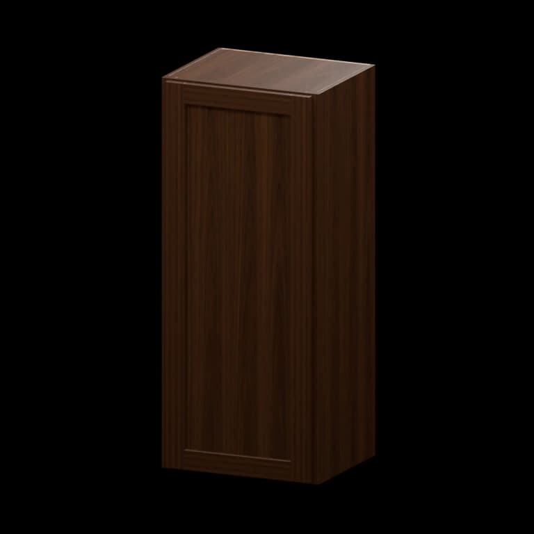 Fairview 18-in Wall Cabinet (W184215) in Espresso