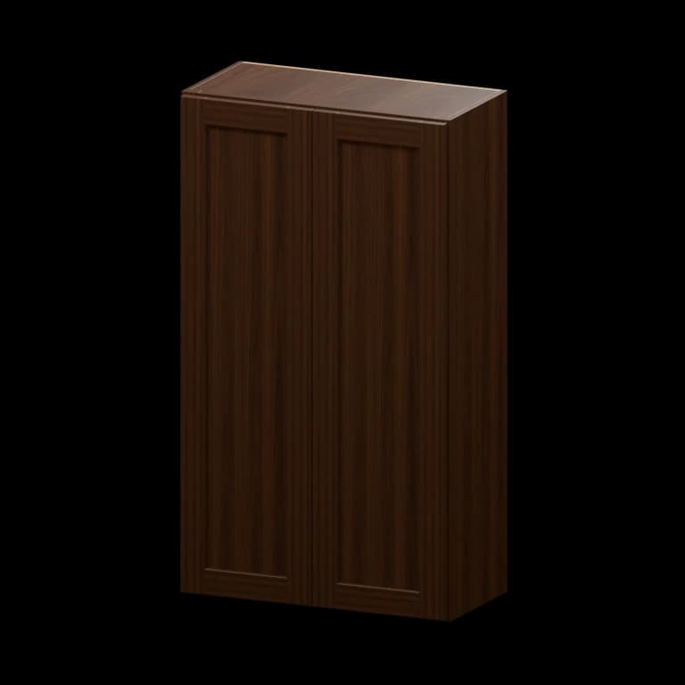 Kingston 24-in Wall Cabinet (W2442) in Espresso