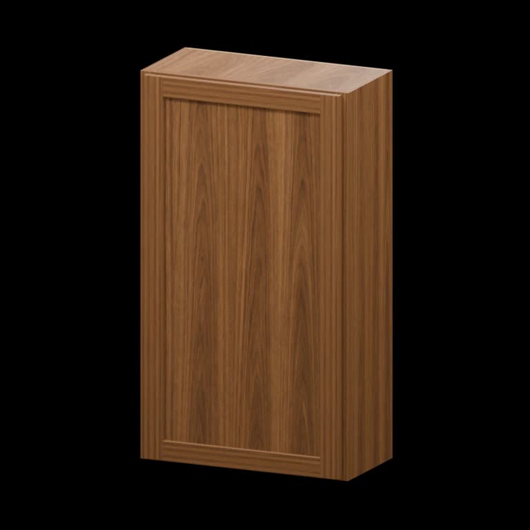 Fairview 24-in Wall Cabinet (W2442) in Walnut