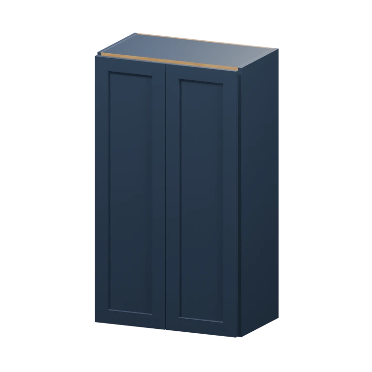 Centerville 24-in Wall Cabinet (W244215) in Navy Blue