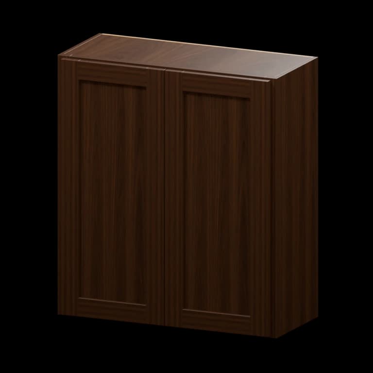 Fairview 27-in Wall Cabinet in Espresso