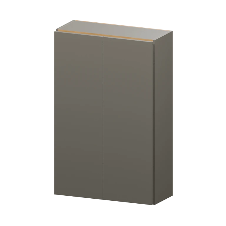 Auburn 27-in Wall Cabinet (W2742) in Solid Moonlight