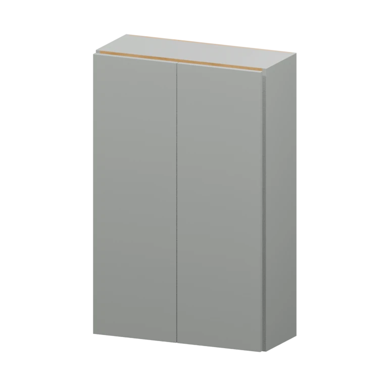 Auburn 27-in Wall Cabinet (W2742) in Solid Platinum