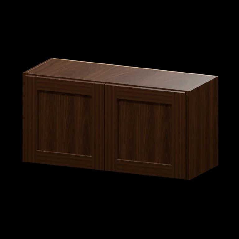 Fairview 30-in Wall Cabinet in Espresso