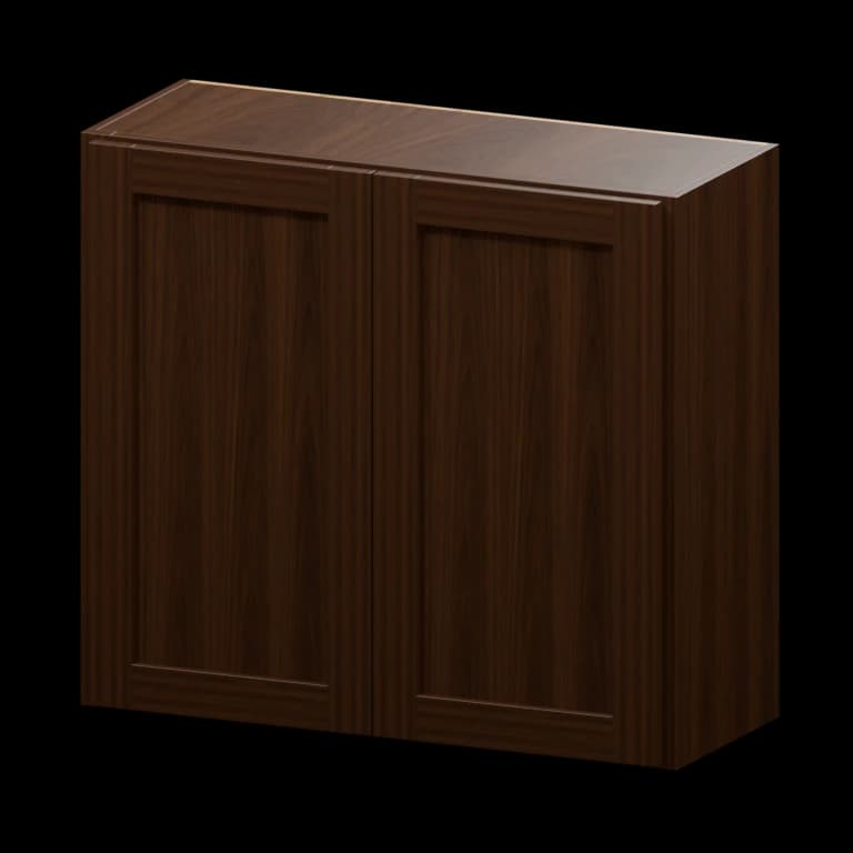Fairview 30-in Wall Cabinet in Espresso