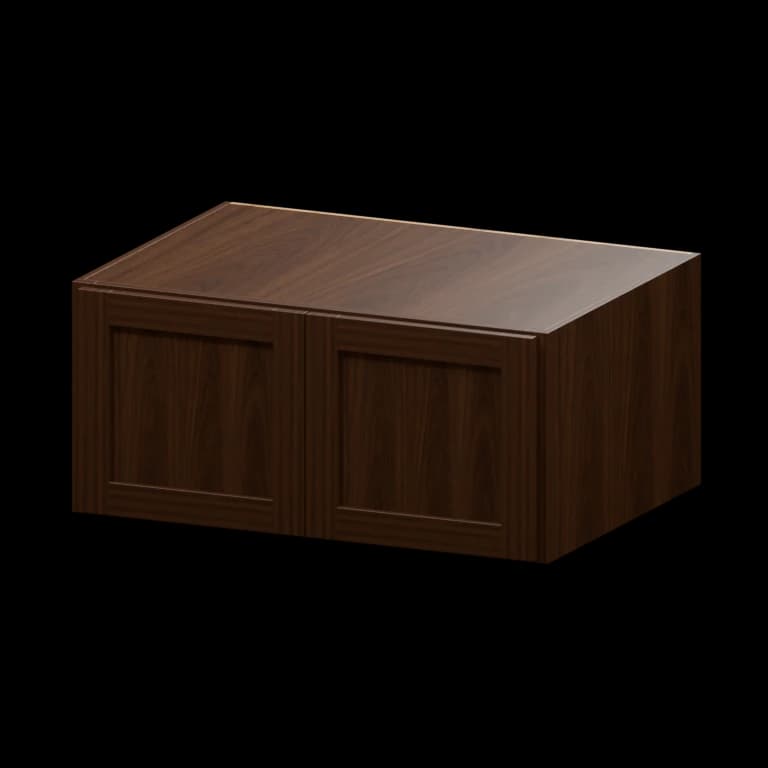 Fairview 33-in Wall Cabinet in Espresso