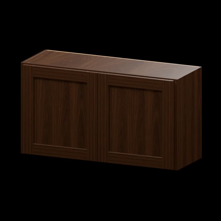 Fairview 33-in Wall Cabinet in Espresso