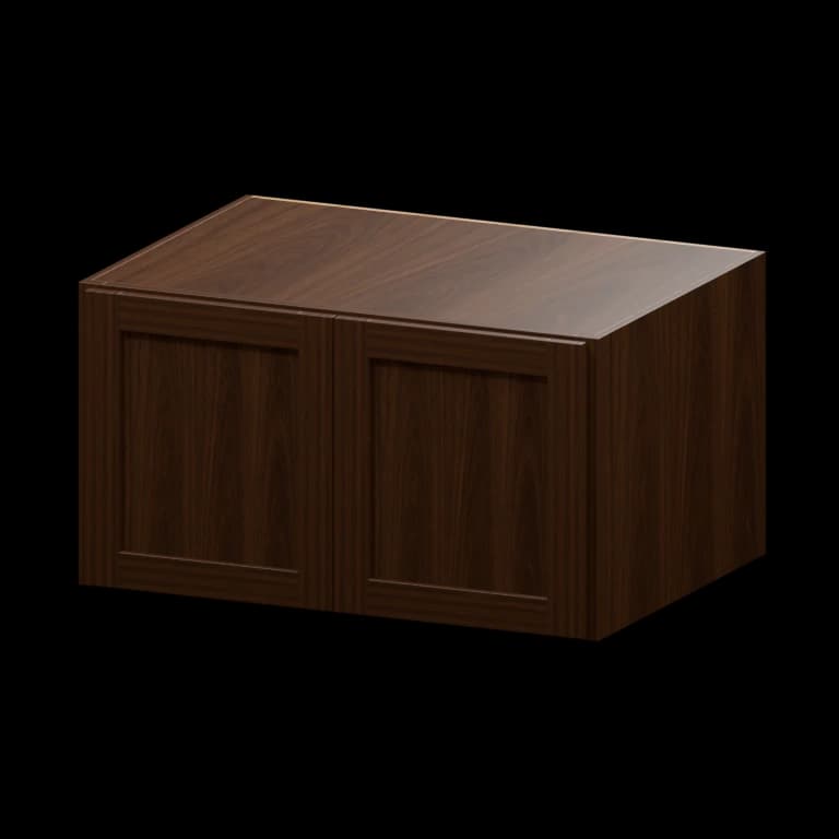 Fairview 33-in Wall Cabinet in Espresso