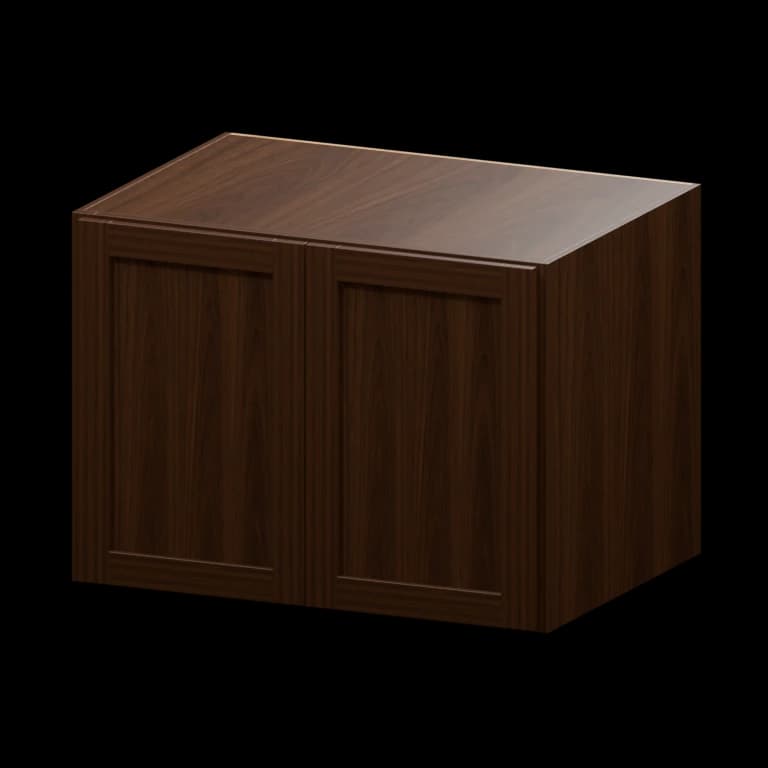 Fairview 33-in Wall Cabinet in Espresso