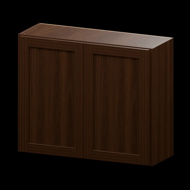 Fairview 33-in Wall Cabinet in Espresso