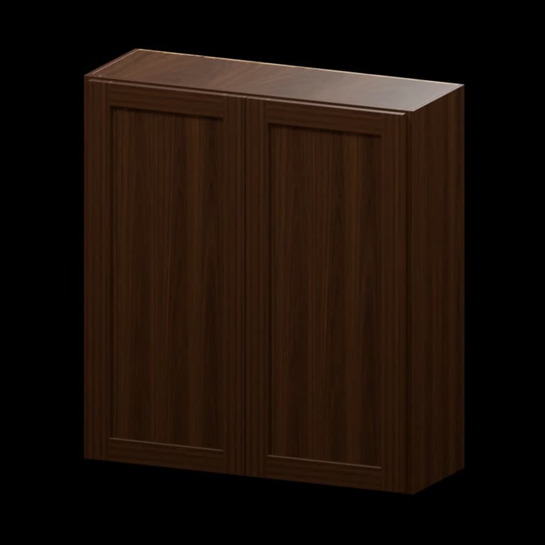Fairview 33-in Wall Cabinet in Espresso
