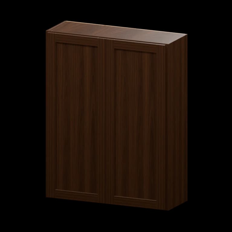 Fairview 33-in Wall Cabinet in Espresso