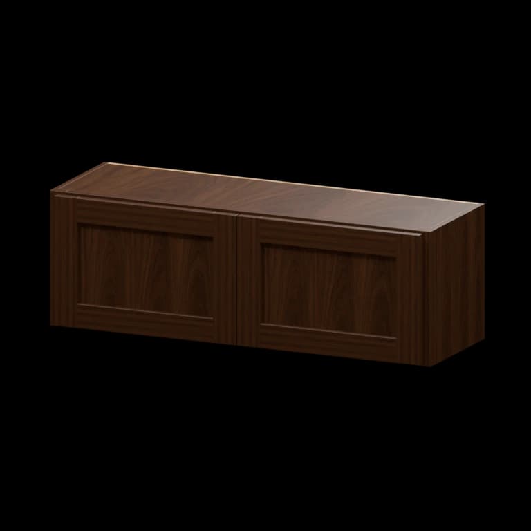 Fairview 36-in Wall Cabinet in Espresso