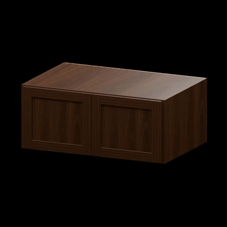 Fairview 36-in Wall Cabinet in Espresso