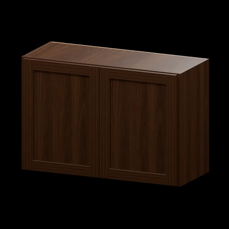 Fairview 36-in Wall Cabinet in Espresso