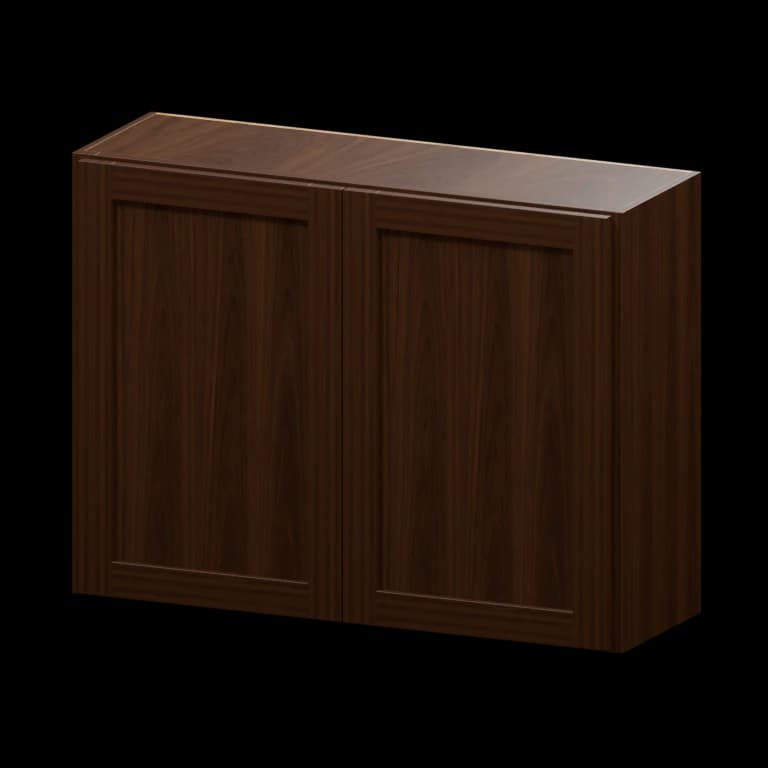 Fairview 36-in Wall Cabinet in Espresso