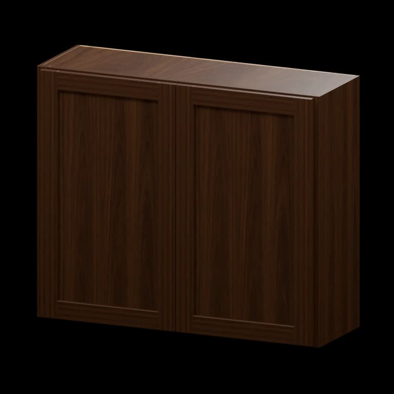 Fairview 36-in Wall Cabinet in Espresso