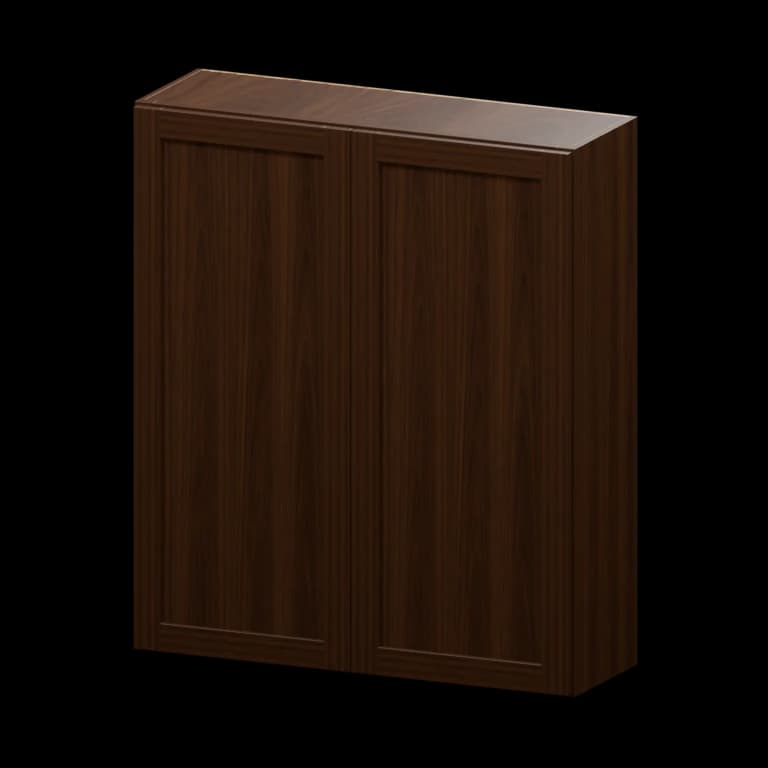 Kingston 36-in Wall Cabinet (W3642) in Espresso