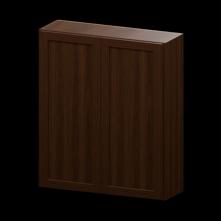 Fairview 36-in Wall Cabinet in Espresso