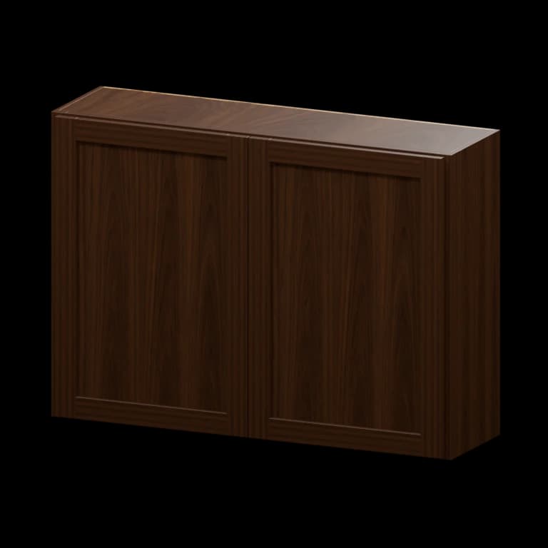 Fairview 42-in Wall Cabinet in Espresso