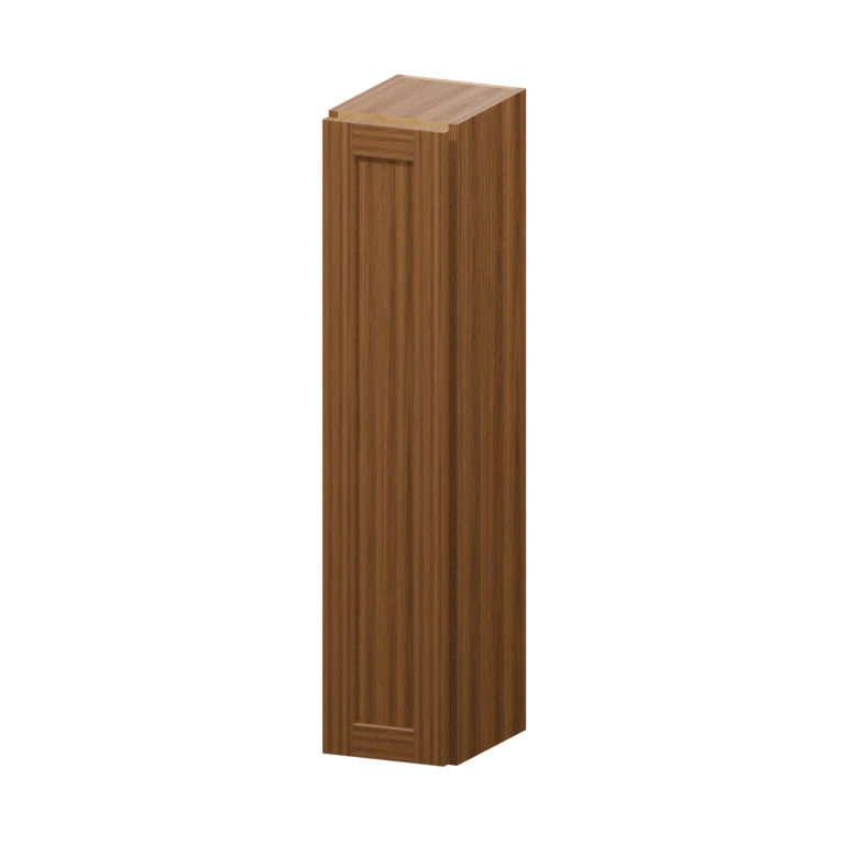 Centerville 9-in Wall Cabinet (W942) in Walnut Shaker