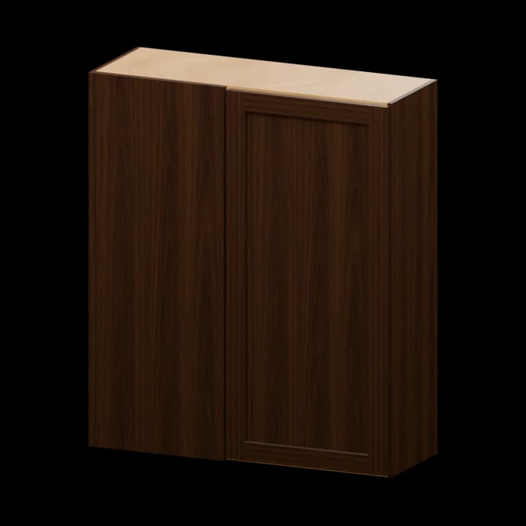 Fairview 36-in Blind Corner Wall Cabinet in Espresso