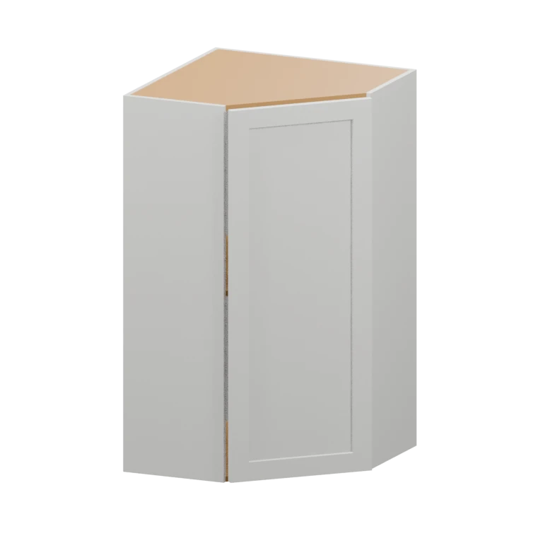 Kingston 24-in Diagonal Corner Wall Cabinet (WCD2442) in White