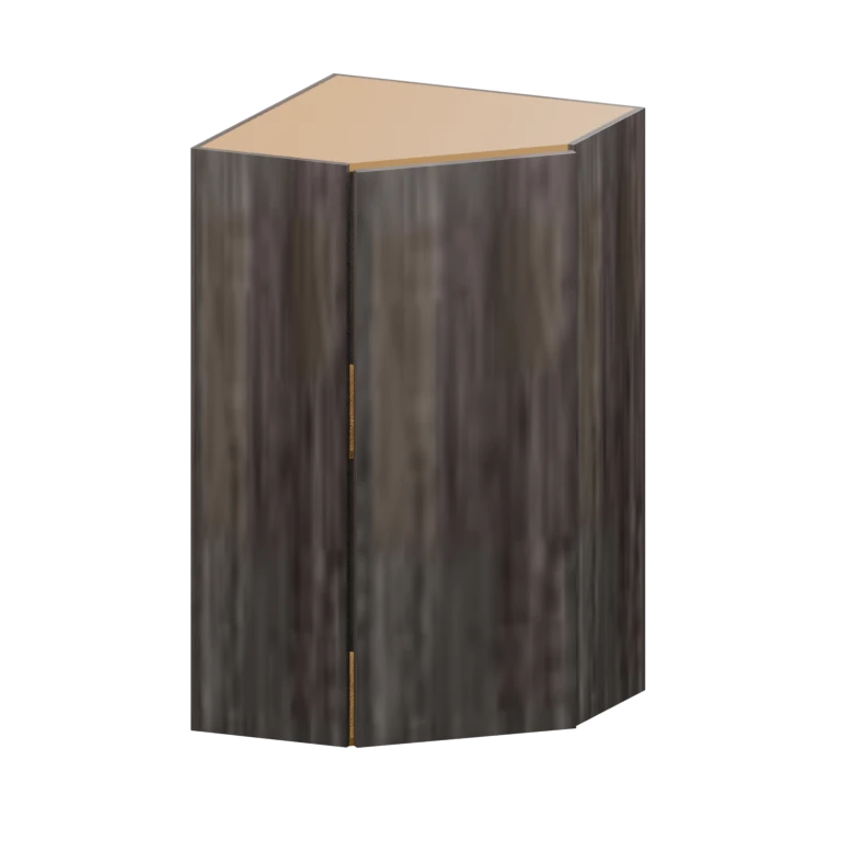 Burlington 24-in Diagonal Corner Wall Cabinet (WCD2442) in SW Vintage