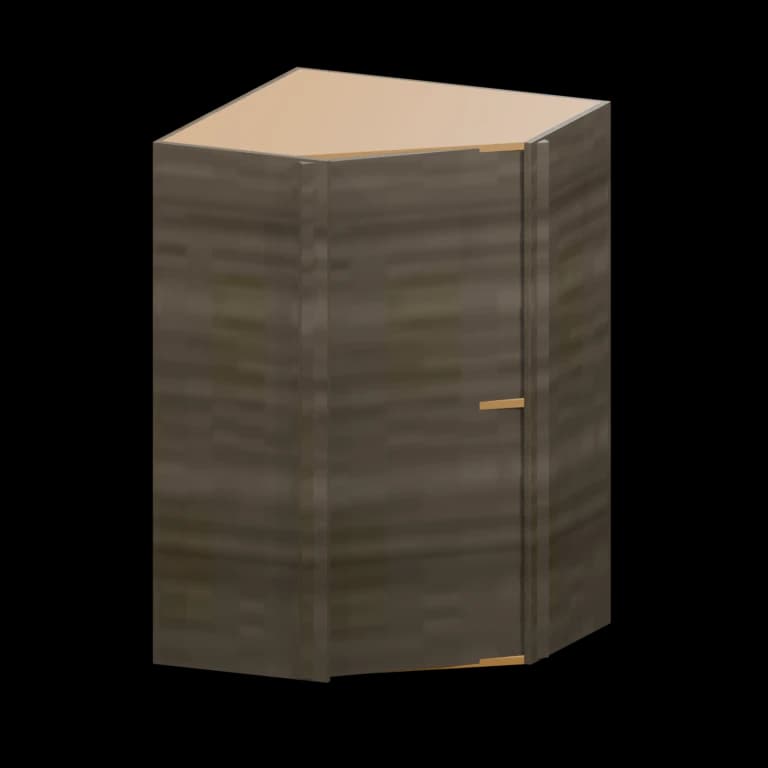 Auburn 27-in Diagonal Corner Wall Cabinet (WCD274215) in Legno Queenston