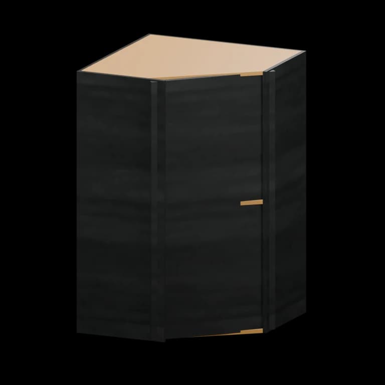 Auburn 27-in Diagonal Corner Wall Cabinet (WCD274215) in Spring Blossom