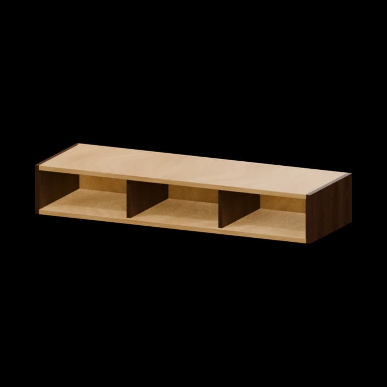 Fairview 36-in Wall Organizer in Espresso
