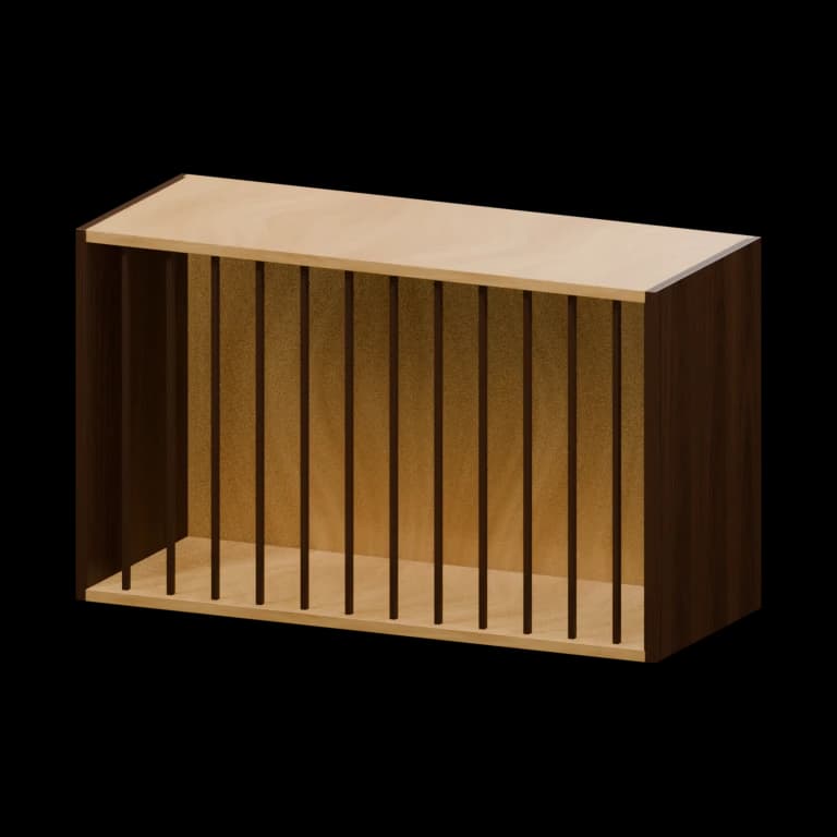 Fairview 30-in Wall Plate Rack in Espresso